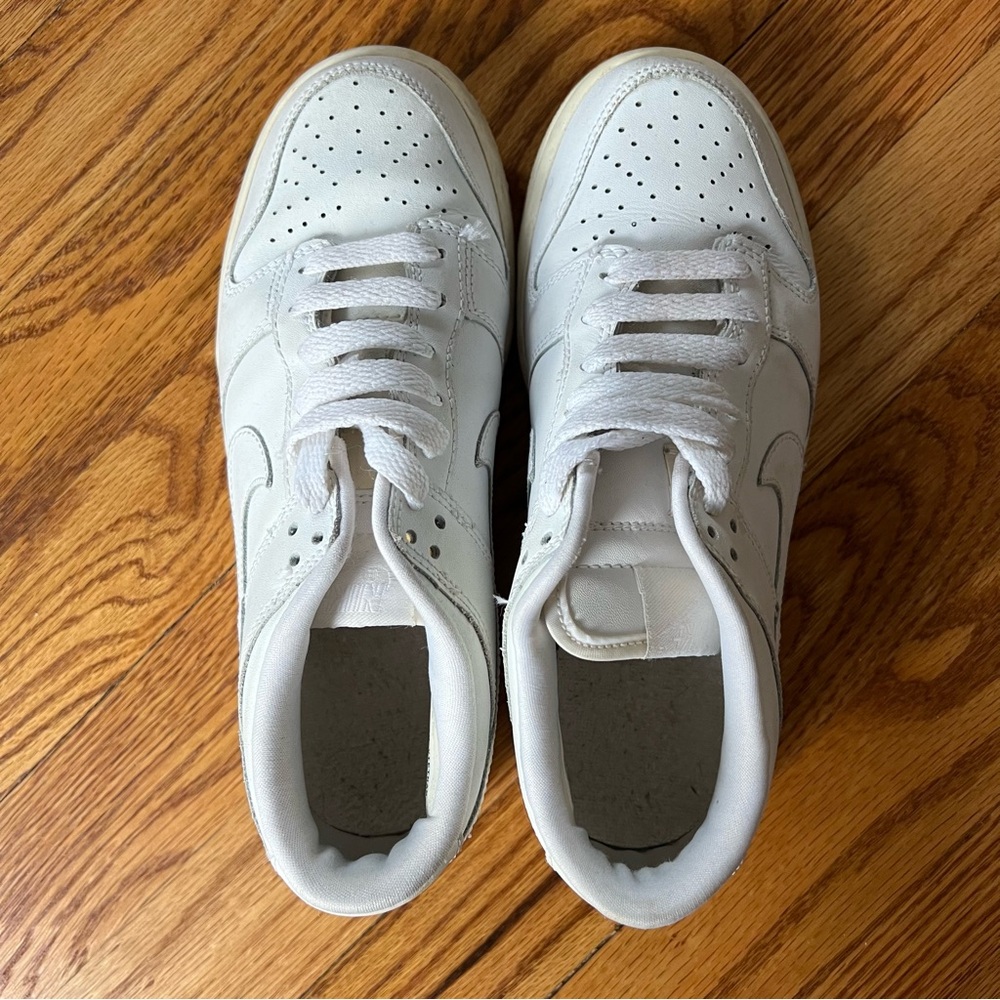 2007 White Nike Dunks Youth